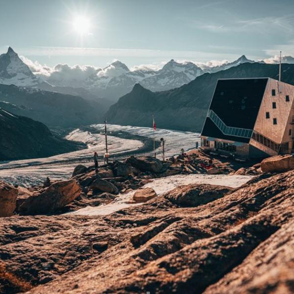 SAC-CAS, hut, mountains, Valais, alpine, Panorama